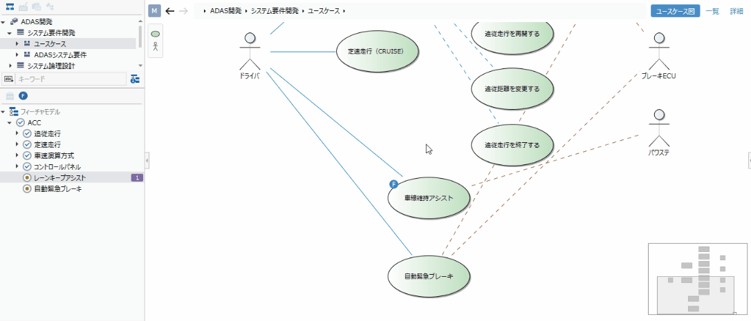 Associate by context menu